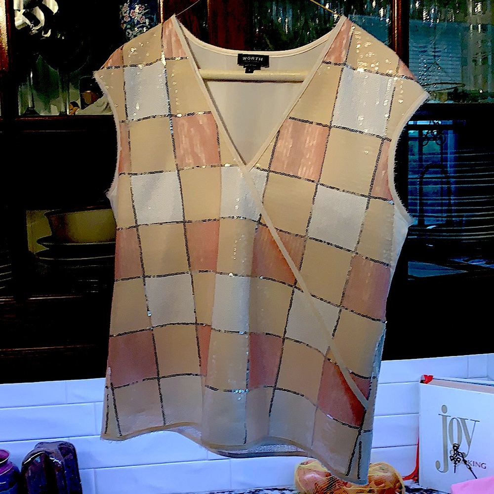 Worth‎ NY sequin top. Never worn